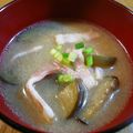 おぶうさま's cooksnap of when they made なすとベーコンの味噌スープ.