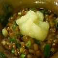 CoffeeCoco's cooksnap of when they made 大葉にんにく醤油と柚子胡椒で♪おろし納豆.