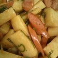 zyagagori's cooksnap of when they made オイマヨで簡単ウマウマ☆長芋ウインナー.