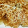 piror's cooksnap of when they made 羽根つき餃子は水溶き小麦粉でザクッと！.