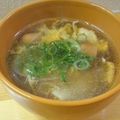 チップmama's cooksnap of when they made 玉ねぎウインナー卵とじ簡単コンソメスープ.