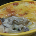 YANMARDi's cooksnap of when they made ＊たっぷりネギと牡蛎のクリームグラタン＊.
