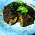 新葵まま's cooksnap of when they made 野菜巻きビーフシチュー.