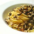 jenis's cooksnap of when they made しいたけのパスタ.