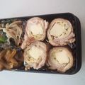 びっくぽんた's cooksnap of when they made お弁当おかず！豚とお揚げとチーズくるくる.