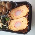 びっくぽんた's cooksnap of when they made お弁当　かにかまとチーズの卵焼き.