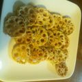 ZAKIIWA's cooksnap of when they made おつまみに*蓮根のステーキ＊.