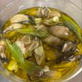 クレちゃん(=^ェ^=)'s cooksnap of when they made 牡蠣オイル漬けで濃厚♪大葉と牡蠣のパスタ.
