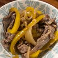 かな☆'s cooksnap of when they made スピードおかず＊牛肉とピーマンの甘辛炒め.
