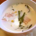 月見なっとう's cooksnap of when they made ✿コーンとわかめの味噌みるくスープ✿.