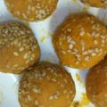 ｓｔｋ１２'s cooksnap of when they made 簡単！お弁当に☆かぼちゃのゴマ団子☆.