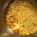 Mameyakko's cooksnap of when they made 絹ごし豆腐で作る凍り豆腐.