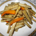 megcookmeg's cooksnap of when they made 母の味＊我が家のきんぴらごぼう.