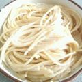 みのさとう's cooksnap of when they made 焼肉のたれとチーズクリーミーHOTパスタ.