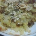 がんばる子's cooksnap of when they made クラッカーde牛ポテのオイマヨ重ね焼き.