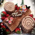 ようたのかあちゃん's cooksnap of when they made クリスマスケーキ☆ブッシュドノエル.