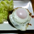単！！'s cooksnap of when they made てりやきハンバーグ~目玉焼きのせ~.