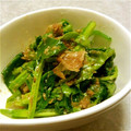 oogami0412's cooksnap of when they made ほうれん草のゴマ和え.