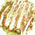 3ﾊﾞｯｸﾀｲｶﾞｰ's cooksnap of when they made 大阪焼き風お好み焼き(*´∇｀*).