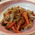 みかりんごはん's cooksnap of when they made 豚肉と蓮根のきんぴら.