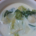 一之瀬奈々's cooksnap of when they made 白菜とかぶのとろとろミルクスープ.
