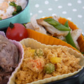 ピンクのたまご's cooksnap of when they made ちくわとﾋﾟｰﾏﾝのちゃちゃっと炒め.