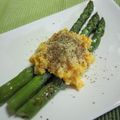 さとみりん's cooksnap of when they made アスパラの半熟卵とチーズのせ☆.