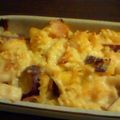 万華月's cooksnap of when they made ＊さつま芋とベーコンのミルクグラタン＊.
