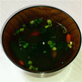 みょごろ's cooksnap of when they made お疲れの時に、わかめとクコの実のスープ♪.