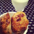 まりめっこっこ's cooksnap of when they made 卵なし♪チョコバナナスコーン.