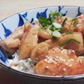 yappyパクパク's cooksnap of when they made 鶏肉のごま照り焼き丼。.
