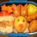 きょこすけ's cooksnap of when they made 幼稚園!わが家のお弁当～サンタとトナカイ.