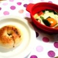 ma:9's cooksnap of when they made イングリッシュ･マフィンでココットパン.