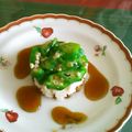 まるまりんみ～たん's cooksnap of when they made まぐろのタルタル風～だし醤油のジュレ。.