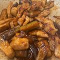 あじにゃお's cooksnap of when they made トントロとなすの甘辛炒め.