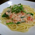 akilondon's cooksnap of when they made 豆乳と味噌の和風クリームパスタ☆.