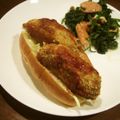 Ｐ子ママ's cooksnap of when they made みんな大好き！コロッケサンド！.