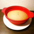 贅沢焼's cooksnap of when they made シリコンスチーマーとＨＭでココアケーキ♪.