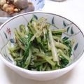 あいぽねっと's cooksnap of when they made ☆しゃきしゃき☆水菜の海苔山葵和え☆.