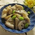 miyuki12's cooksnap of when they made れんこんと枝豆の塩麹炒め.