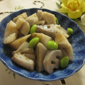 miyuki12's cooksnap of when they made れんこんと枝豆の塩麹炒め.