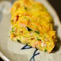 valentino's cooksnap of when they made しらすと桜えびの塩麹卵焼き.