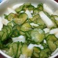 からあげもふもふ's cooksnap of when they made イカときゅうりのコチュジャン和え.