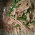 あまきん's cooksnap of when they made ピーマンとえのきのナムル.