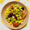 チェックのミニくま's cooksnap of when they made 健康オイルで和える♪豆と野菜のサラダ.