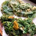 木漏れ日の台所's cooksnap of when they made 農園レシピ・野草の天ぷら.