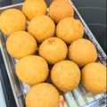 makichihua's cooksnap of when they made 超カリカリっ！☆アメリカンドッグ☆.