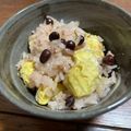 のんのんSTELLA's cooksnap of when they made 伝えていきたい母の味☆小豆入り栗おこわ.