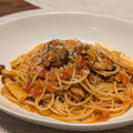 びすとろはな's cooksnap of when they made 【サバ缶】鯖ときのこのトマトソースパスタ.