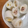 myd★k's cooksnap of when they made 運動会前日に作るクルクルたまごサンド.